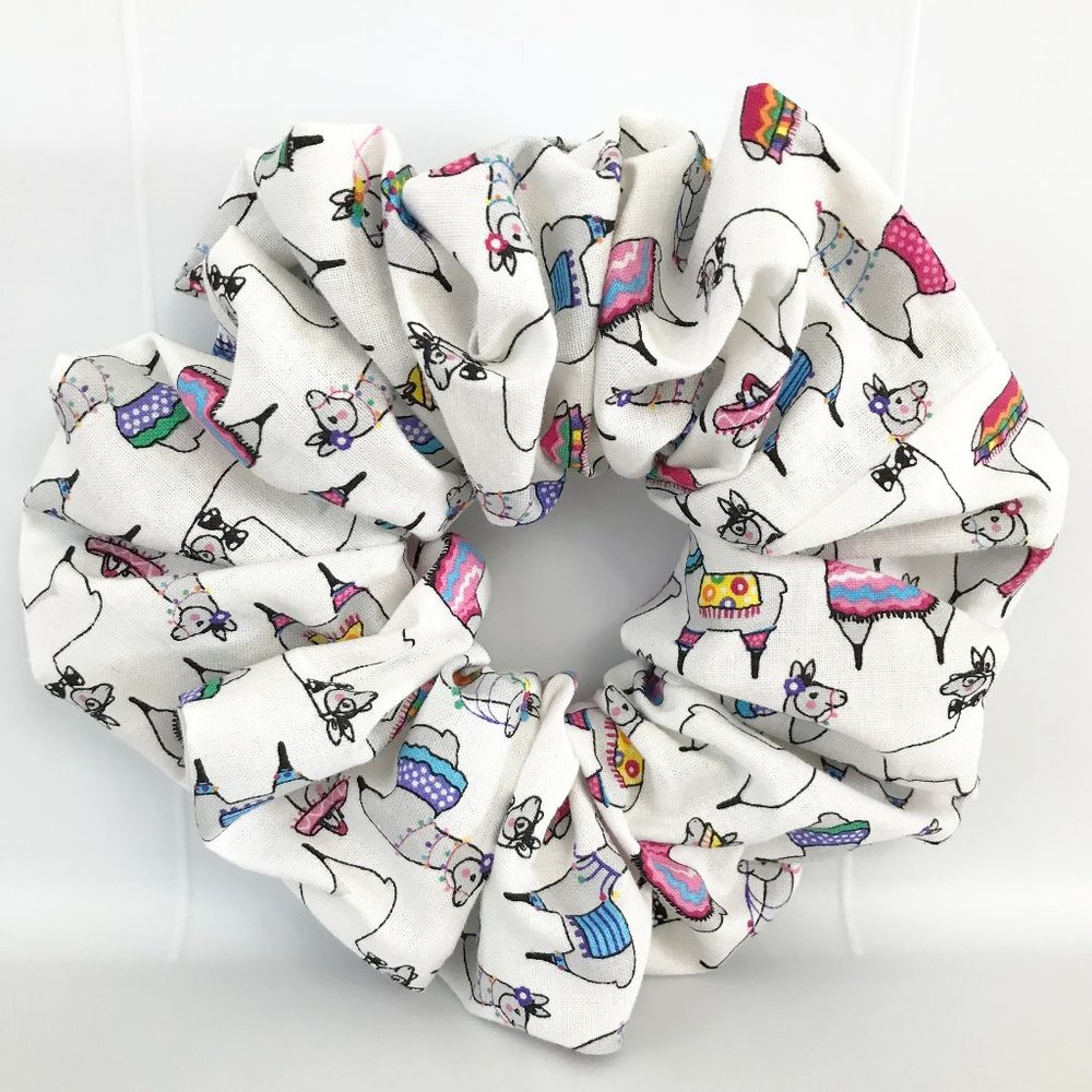 Scrunchie, Brand New Handmade Llama Large Scrunchies perfect for any occasion